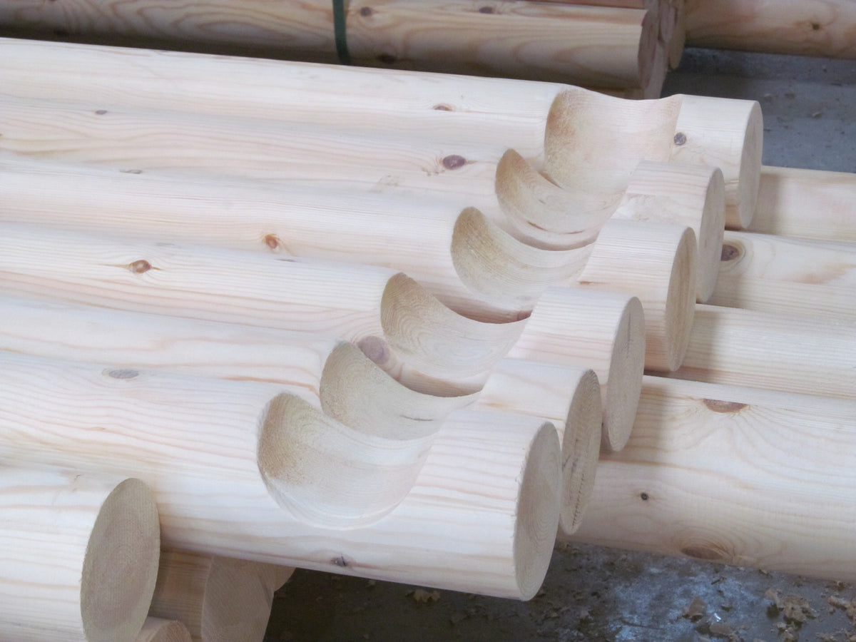 CNC-machined Platinum Glue Lam scallop post by CJT Timber Sourcing