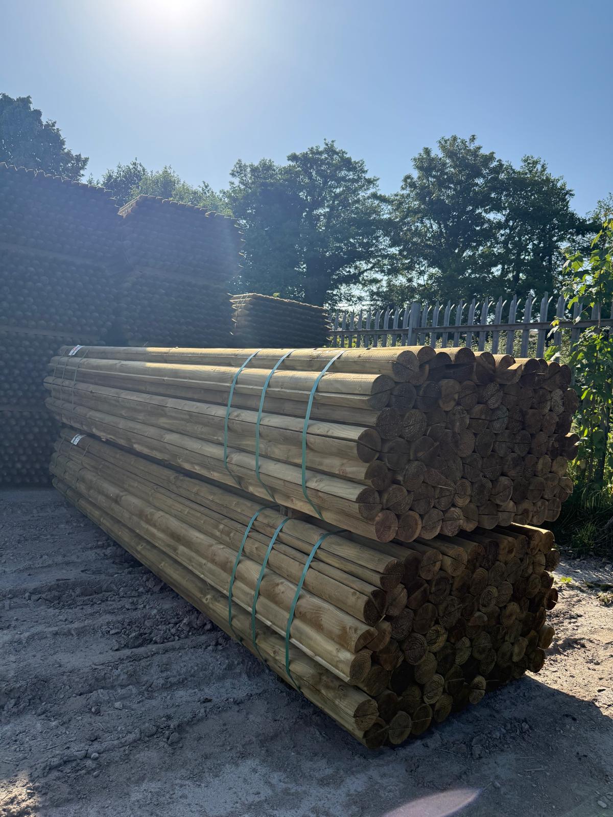 Platinum Half Round Rail - 100mm x 3.66m