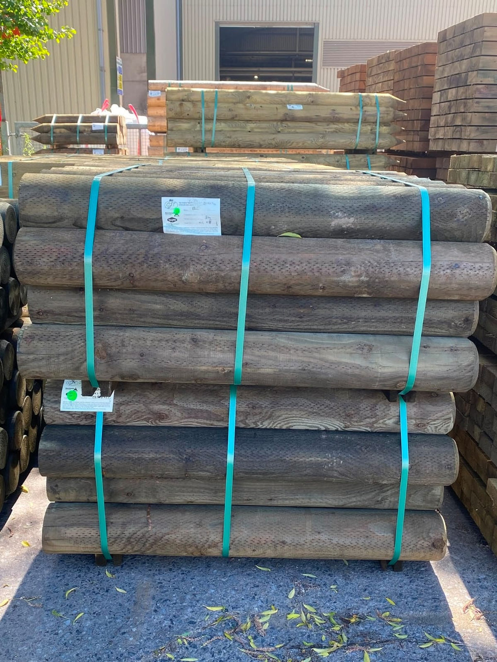 Platinum Retain Landscaping Log - 150mm x 1.2m