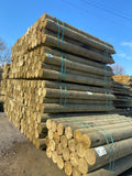 Platinum Incised Round Pointed Post - 175mm x 2.4m