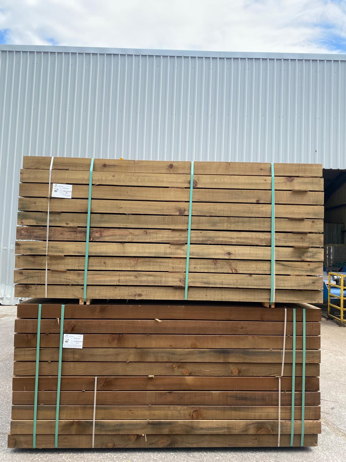 200 x 100 x 2.4m Sawn Timber Sleeper