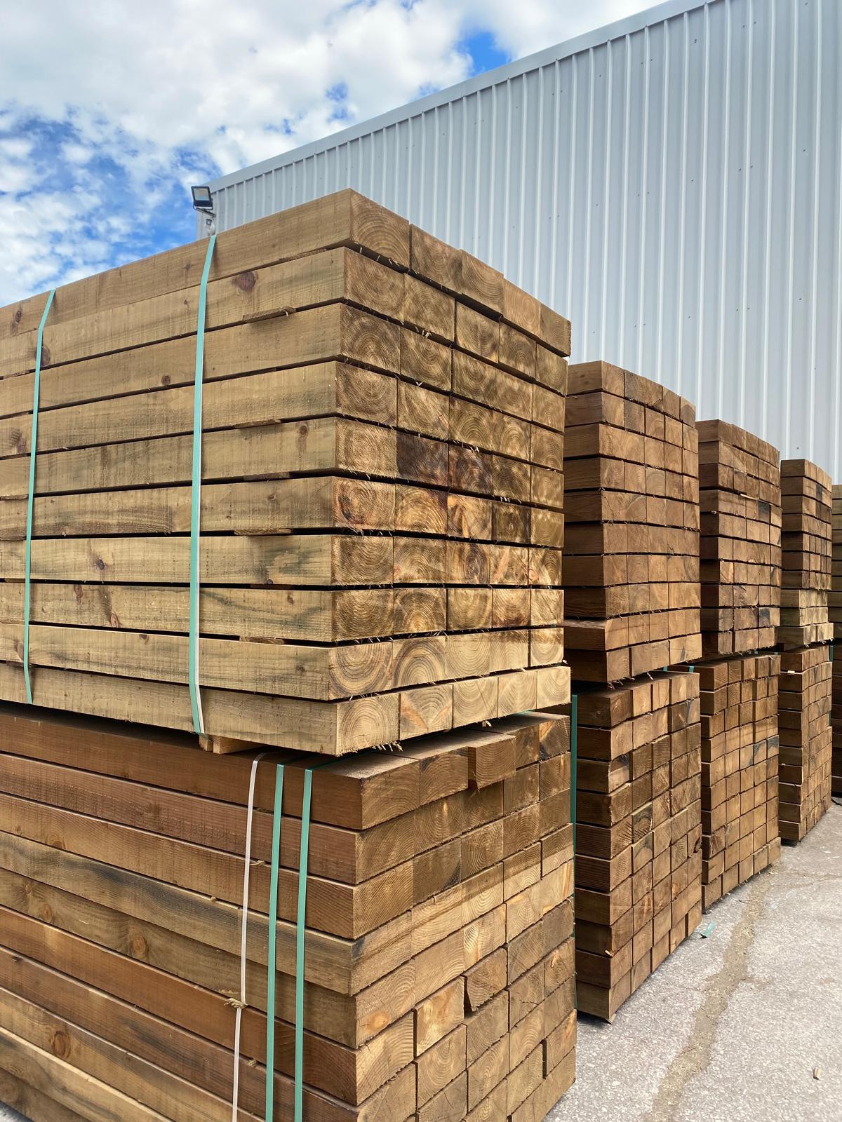 200 x 100 x 2.4m Sawn Timber Sleeper