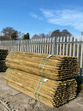 Platinum Incised Round Pointed Post - 60mm x 2.4m