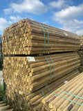 Platinum Incised Round Pointed Post - 70mm x 2.4m