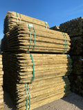 Uniform Peeled Fence Post - 2-3" x 1.65m