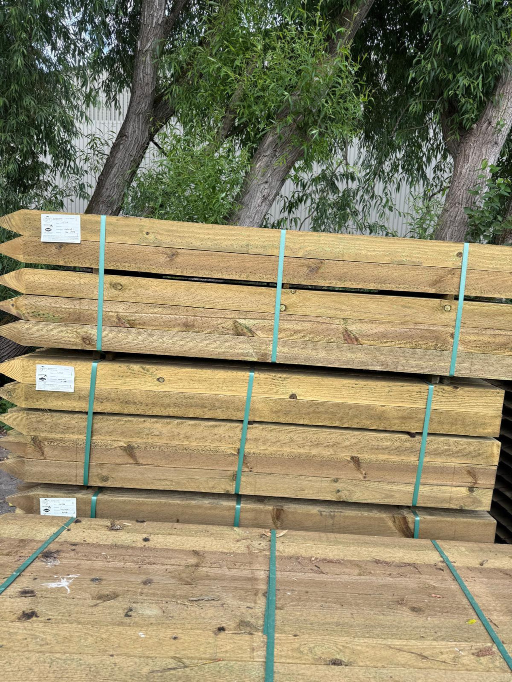 100 x 100 x 2.1 Incised PTD 1 square sawn timber post